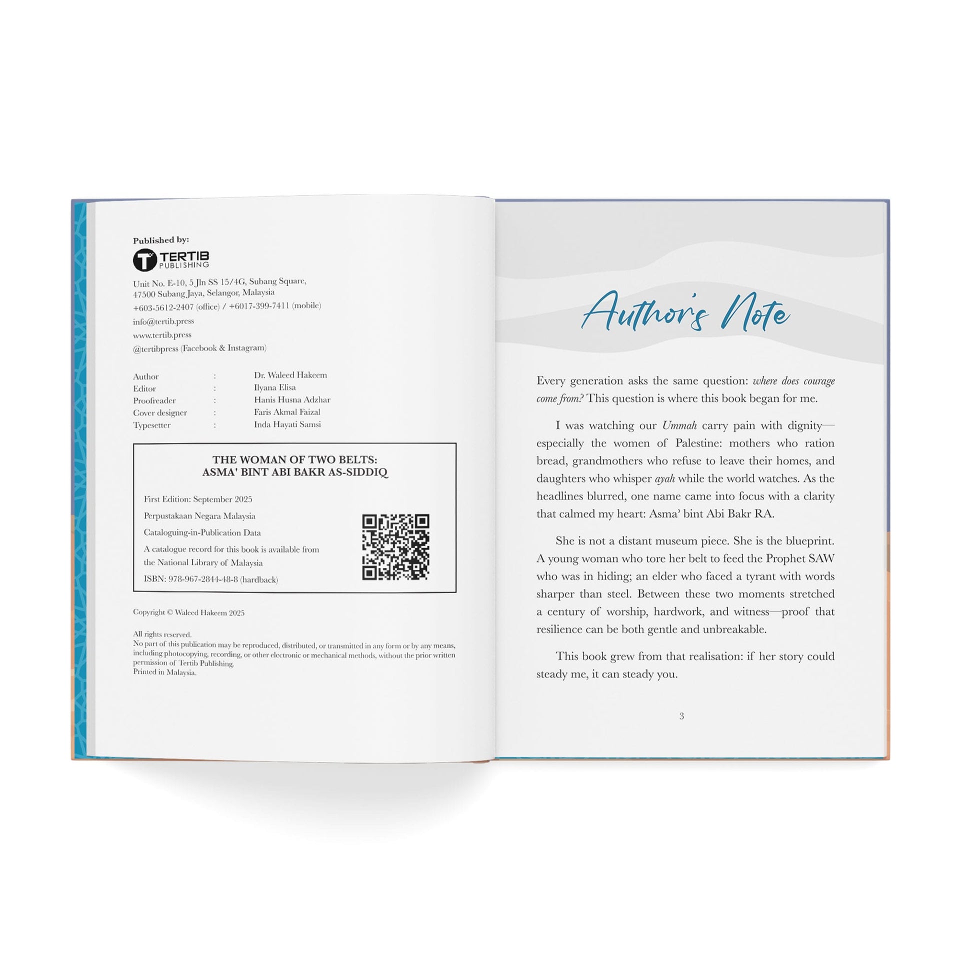 The Woman of Two Belts: Asma’ bint Abi Bakr As-Siddiq