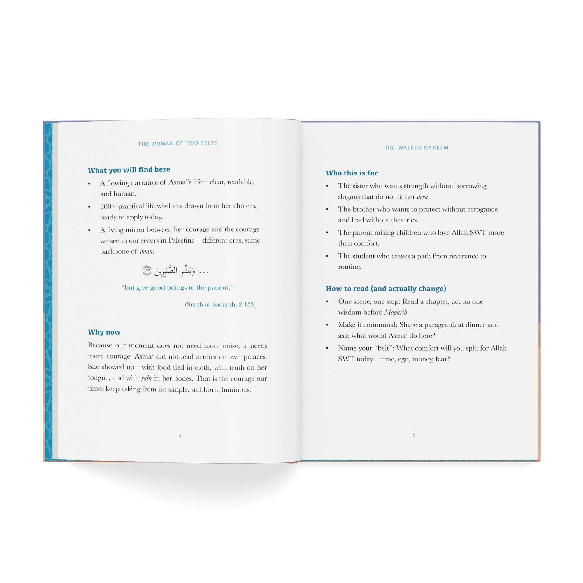 The Woman of Two Belts: Asma’ bint Abi Bakr As-Siddiq