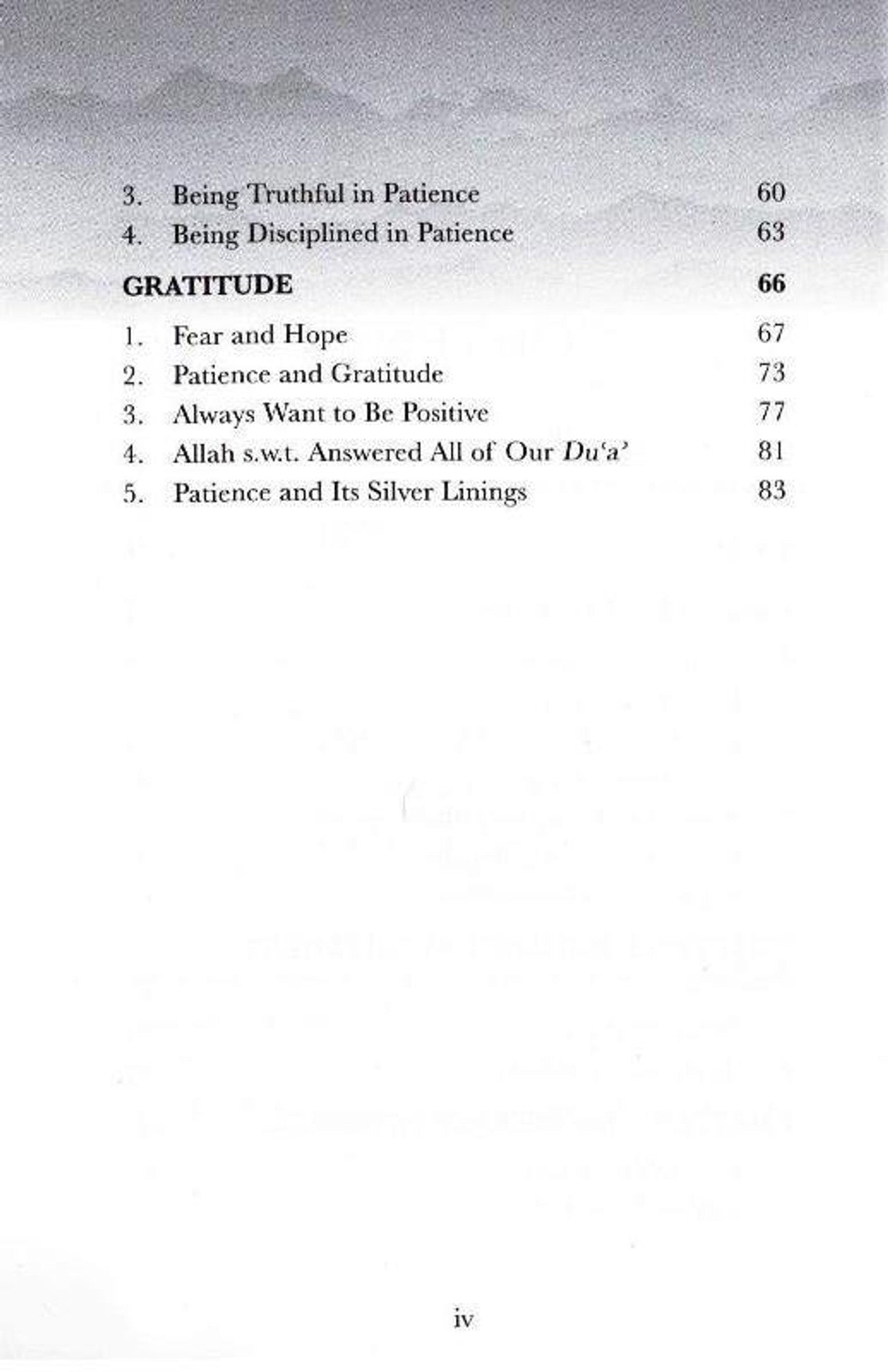 Wings of Faith - Patience and Gratitude - Tanemmelighed og Tålmodighed