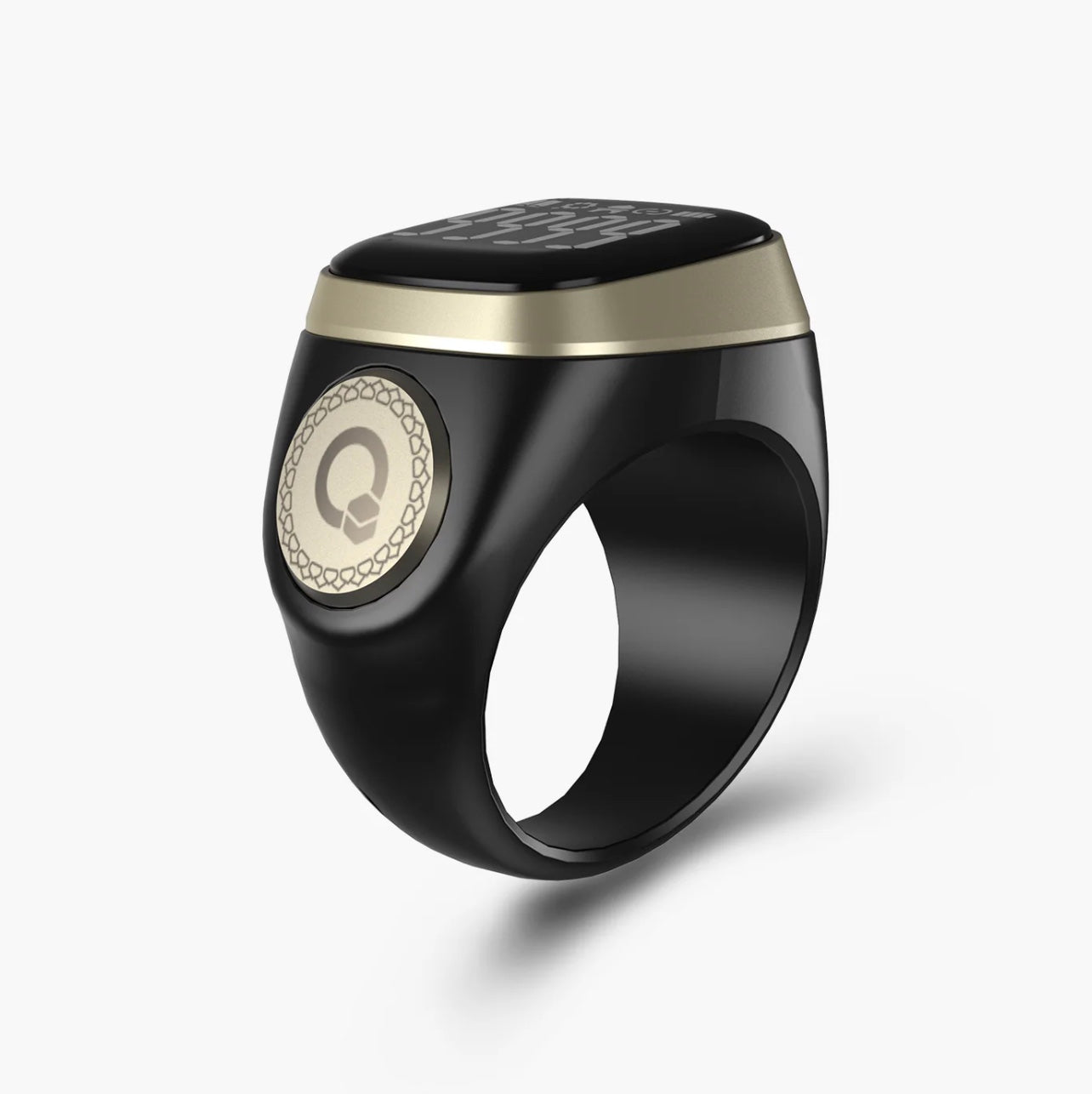 iQibla Zikr ring med bedetider - 18mm og 20mm