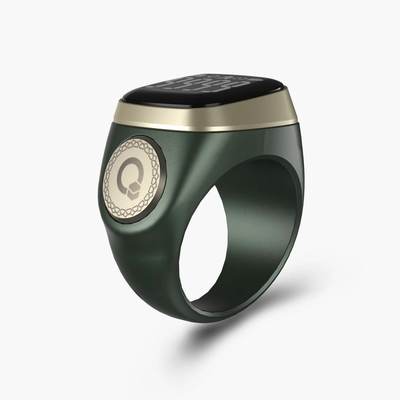 iQibla Zikr ring med bedetider - 18mm og 20mm