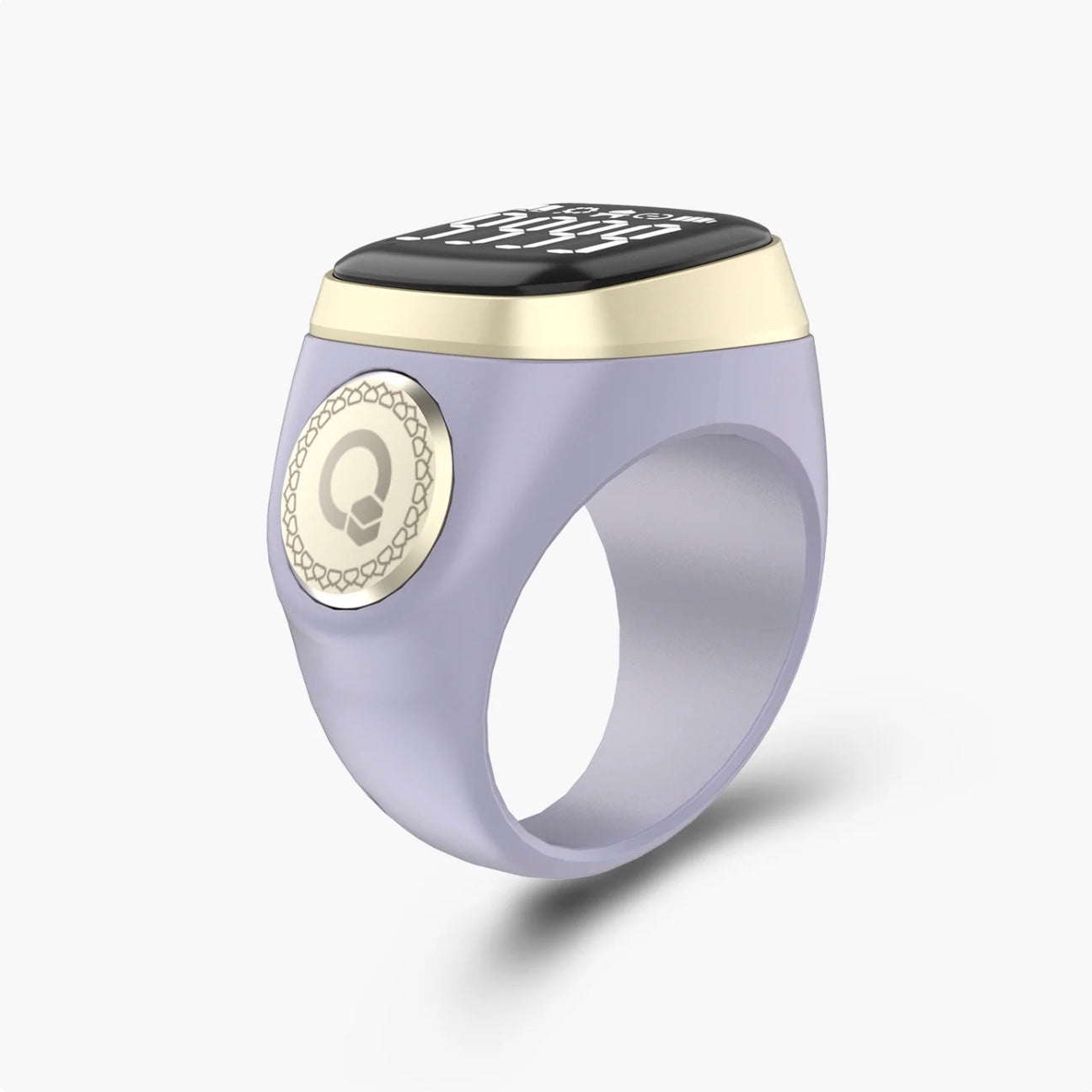 iQibla Zikr ring med bedetider - 18mm og 20mm